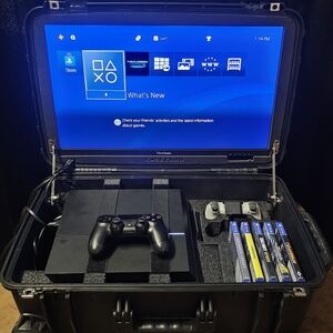PS4 Pro COMPLETE Portable Gaming Setup